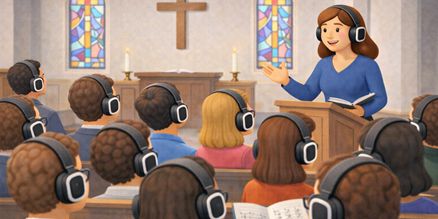 Fluisterset huren voor kerkdienst – Draadloos audiosysteem voor optimale verstaanbaarheid Fluisterset huren voor kerkdienst met professionele draadloze ontvangers voor duidelijke communicatie tijdens diensten en bijeenkomsten
