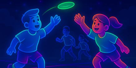 Glow in the Dark Frisbee – Blacklight Frisbee Glow in the dark frisbee onder blacklight