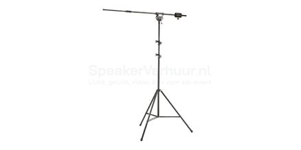 Overhead microfoon statief met lange arm voor drum overhead en studio opnames