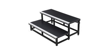 Podiumtrap 40 cm hoog huren | Podium opstap verhuur Podiumtrap 40 cm hoog huren voor podium en evenement