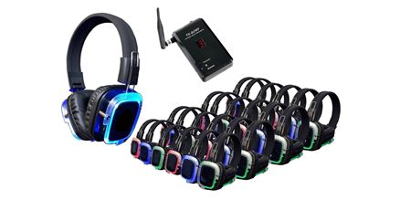 Silent Disco Huren – Complete Sets met Draadloze Koptelefoons voor Elk Evenement Silent disco huren inclusief draadloze koptelefoons en zenders, geschikt voor feesten, presentaties, workshops en evenementen zonder geluidsoverlast.