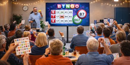 TV scherm huren voor bingo | Groot scherm huren TV scherm huren voor bingoavond? Toon bingokaarten en nummers haarscherp op groot scherm. Perfect voor vereniging, feest of bedrijf. Levering in heel Nederland.