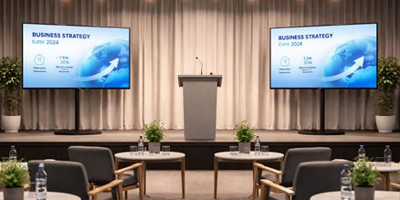 TV scherm huren voor presentatie | Professioneel scherm TV scherm huren voor een presentatie? Haarscherp beeld, eenvoudig aan te sluiten en perfect voor bedrijf, training of event. Levering in heel Nederland.