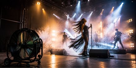 Ventilator huren voor podium | SpeakerVerhuur.nl Professionele ventilator huren voor een podium met een krachtig en regelbaar windeffect tijdens concerten, theater, festivals en evenementen.