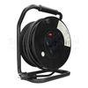 Kabelhaspel 40 meter IP44 3x2,5mm² huren | SpeakerVerhuur.nl Kabelhaspel van 40 meter met IP44-bescherming en 3x2,5mm² stroomkabel huren voor het veilig aansluiten van verlichting, speakers, podiumapparatuur en andere elektrische installaties binnen en buiten tijdens evenementen en producties.