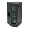 Aansluitingen van de LD Systems Stinger 12A G3 met twee XLR/jack combo-ingangen, XLR-uitgang en PowerCON-stroomaansluiting.