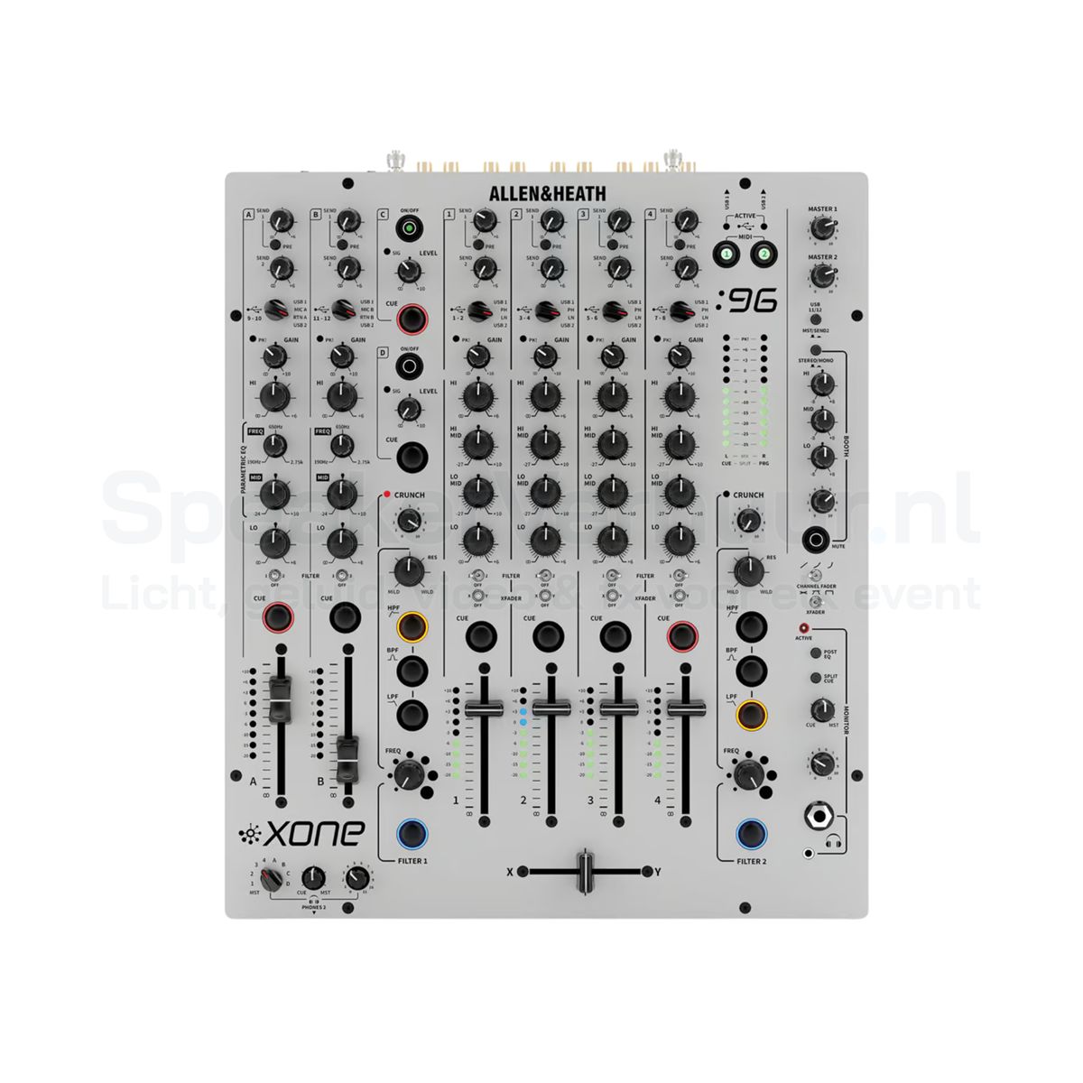 Allen & Heath Xone:96 DJ Mixer Huren | Professionele Clubmixer | SpeakerVerhuur.nl Allen & Heath Xone:96 DJ mixer huren voor clubs, festivals, evenementen en professionele DJ-sets