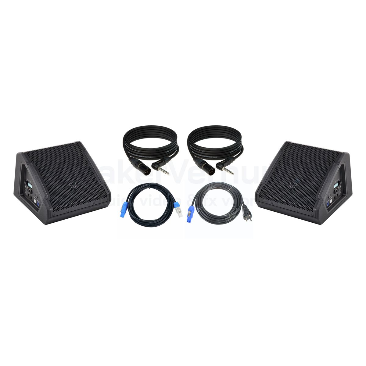 DJ monitor speaker set stereo huren voor DJ-booths, clubs, festivals en professionele DJ-sets