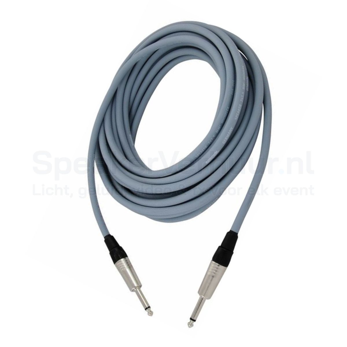 Jack 6,3mm TS male naar Jack 6,3mm TS male 10 meter huren | SpeakerVerhuur.nl Jack 6,3mm TS male naar Jack 6,3mm TS male kabel van 10 meter huren voor het aansluiten van gitaren, basgitaren, instrumentversterkers, mixers en andere professionele audioapparatuur.