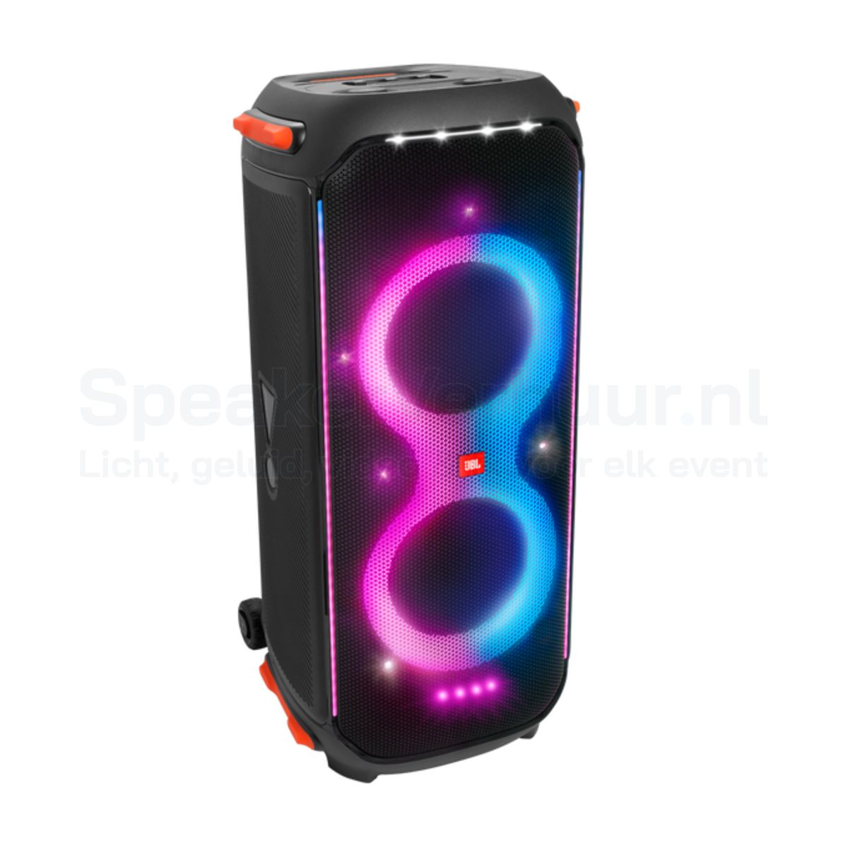 JBL PartyBox 710 huren met krachtige Bluetooth speaker voor feesten, evenementen en buitenlocaties
