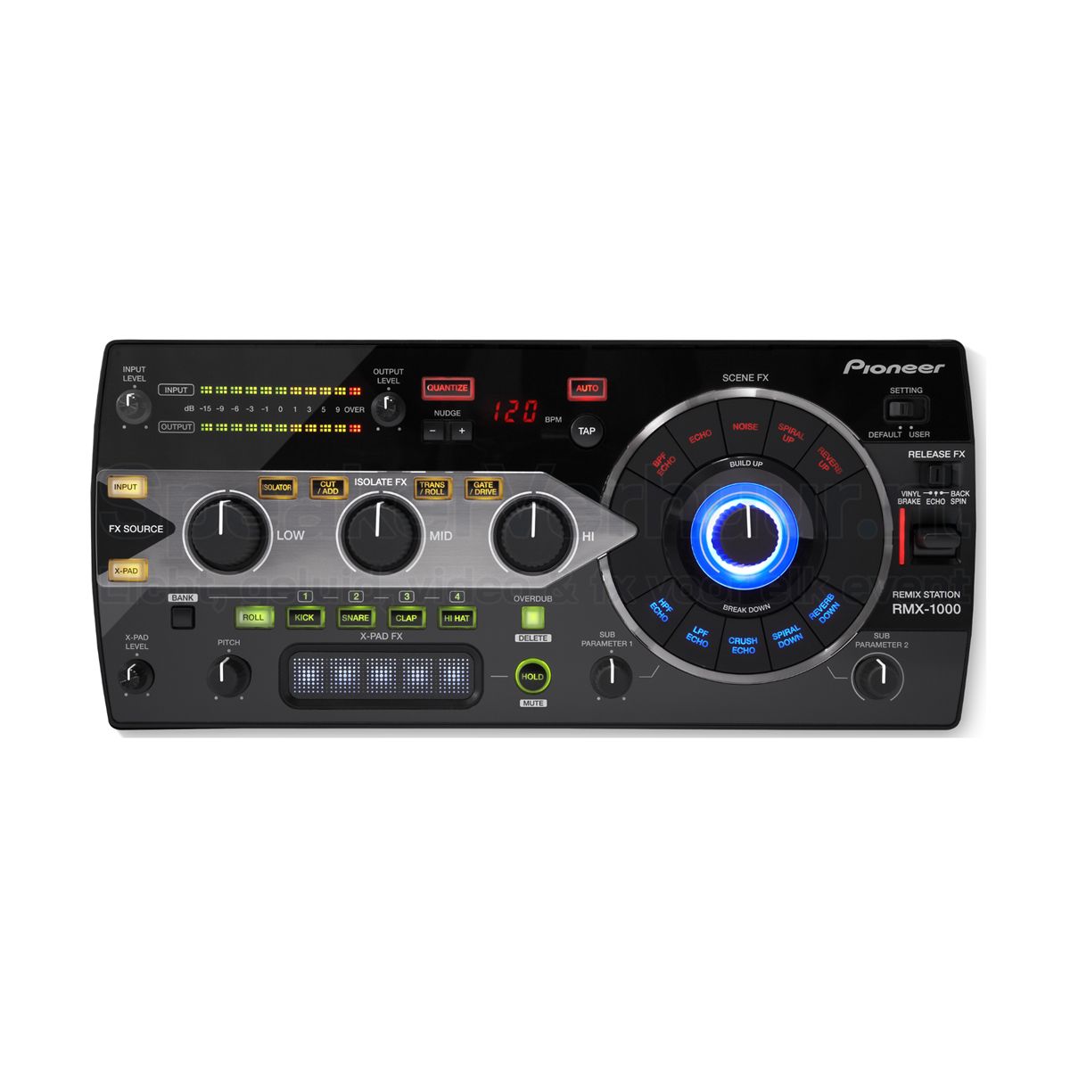 Pioneer RMX-1000 Remix Station Huren | Professionele DJ Effect Unit | SpeakerVerhuur.nl Pioneer RMX-1000 remix station huren voor clubs, festivals, evenementen en professionele DJ-sets
