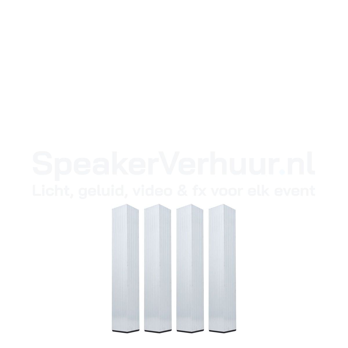 Podiumpoten 40 cm (Set van 4 Stuks) Huren | Professionele Podiumonderdelen | SpeakerVerhuur.nl Podiumpoten van 40 cm set van 4 stuks huren voor podiumdelen, evenementen, presentaties en optredens