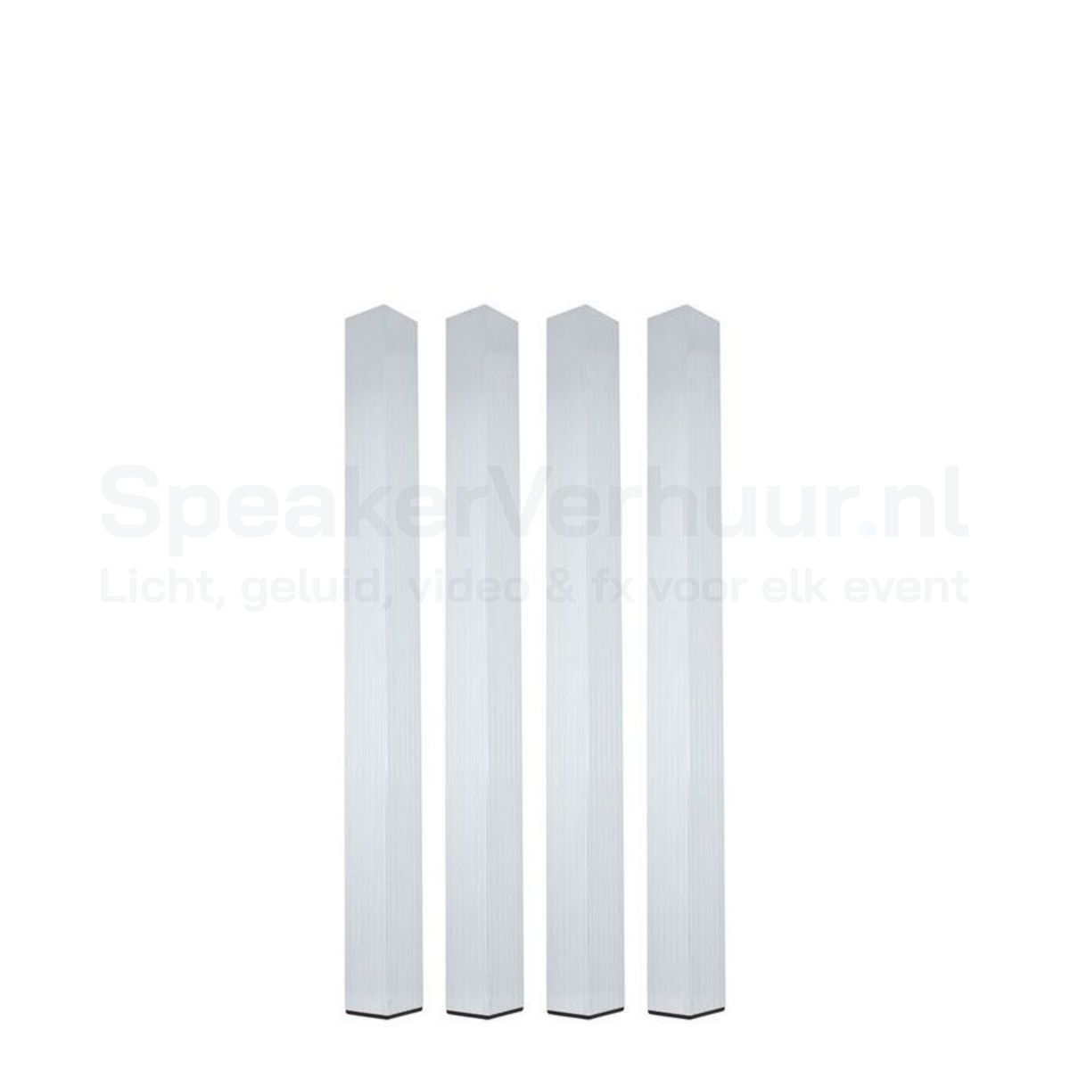 Podiumpoten van 80 cm set van 4 stuks huren voor podiumdelen, evenementen, presentaties en optredens