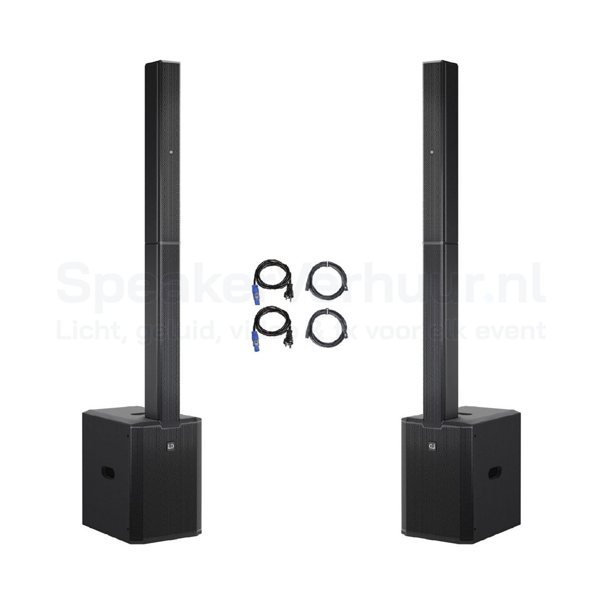 Speakerset 100 Personen Huren | 2x LD MAUI 28 G3 | SpeakerVerhuur.nl Speakerset voor 100 personen met 2x LD MAUI 28 G3 huren voor feesten, presentaties en evenementen