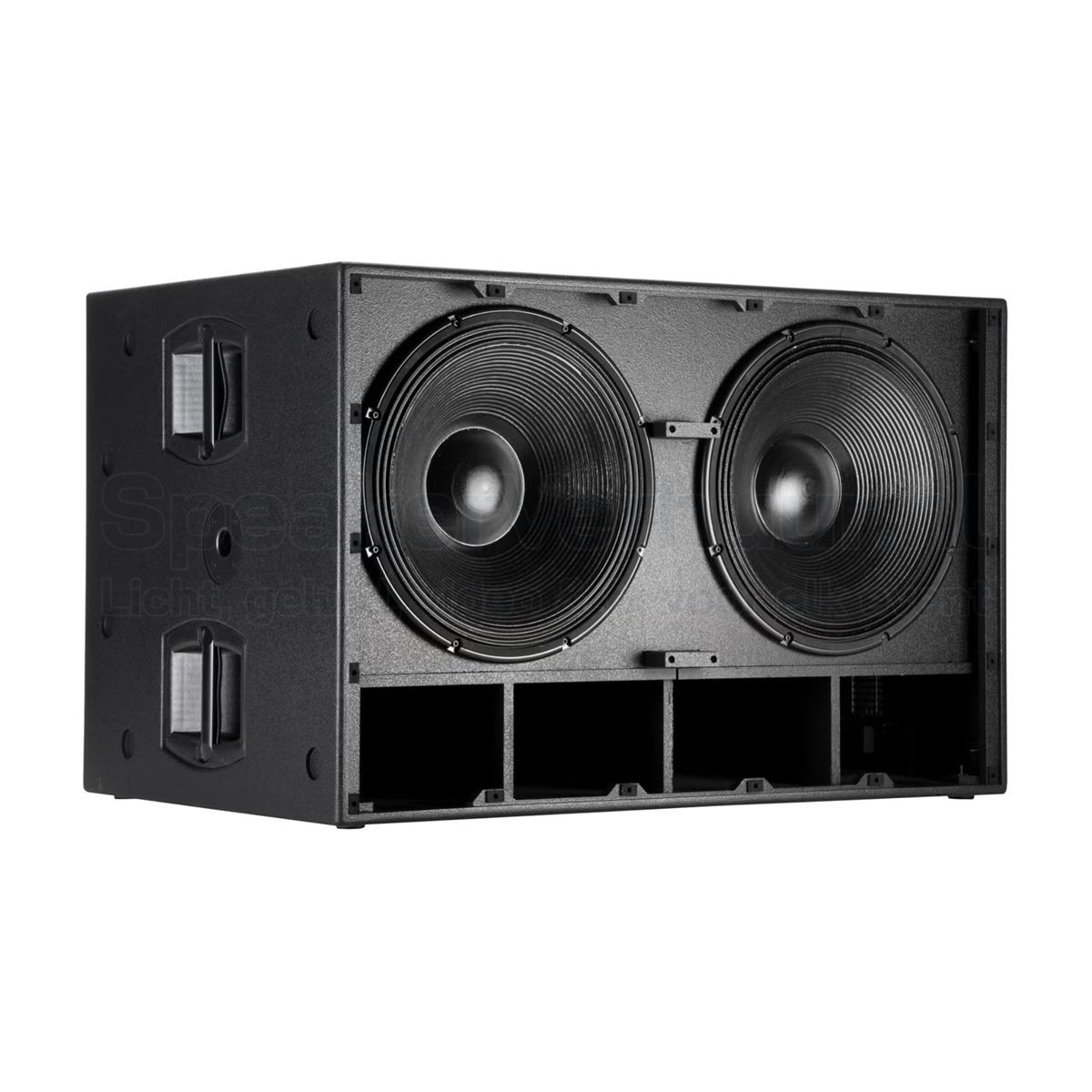 RCF SUB 8006-AS actieve subwoofer huren | SpeakerVerhuur.nl RCF SUB 8006-AS actieve subwoofer huren met dubbele 18 inch woofers voor festivals, evenementen, concerten en krachtige DJ-shows bij SpeakerVerhuur.nl in Amsterdam.