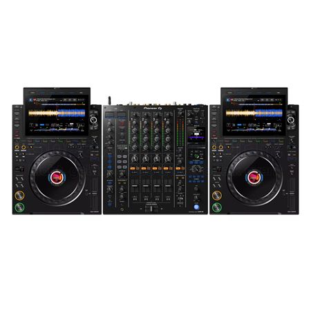 2x AlphaTheta CDJ-3000X + Pioneer DJM-A9 Huren | Professionele DJ Set | SpeakerVerhuur.nl 2x AlphaTheta CDJ-3000X spelers en Pioneer DJM-A9 huren voor clubs, festivals, evenementen en professionele DJ-sets