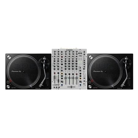 2x Pioneer DJ PLX-500 vinyl draaitafels en Allen & Heath Xone:96 DJ mixer huren voor clubs, festivals, evenementen en professionele vinyl DJ-sets