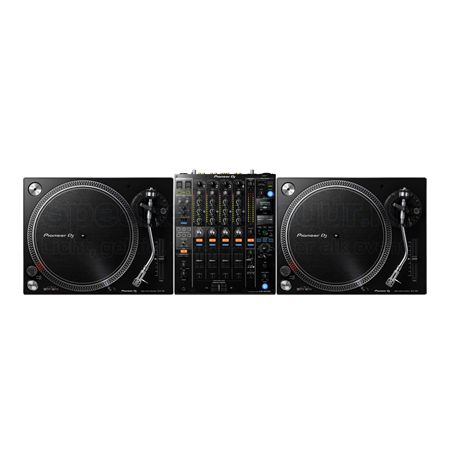 2x Pioneer DJ PLX-500 vinyl draaitafels en Pioneer DJM-900 NXS2 DJ mixer huren voor clubs, festivals, evenementen en professionele vinyl DJ-sets