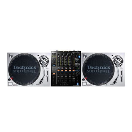 2x Technics SL-1200MK7 vinyl draaitafels en Pioneer DJM-900 NXS2 DJ mixer huren voor clubs, festivals, evenementen en professionele vinyl DJ-sets