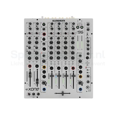 Allen & Heath Xone:96 DJ Mixer Huren | Professionele Clubmixer | SpeakerVerhuur.nl Allen & Heath Xone:96 DJ mixer huren voor clubs, festivals, evenementen en professionele DJ-sets