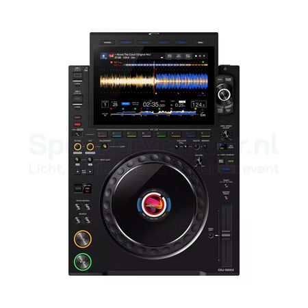 AlphaTheta CDJ-3000X speler huren voor clubs, festivals, evenementen en professionele DJ-sets