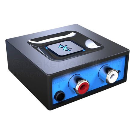 Bluetooth ontvanger huren voor het draadloos verbinden van smartphones, tablets en laptops met mixers, versterkers, speakers en andere audioapparatuur tijdens feesten, presentaties en evenementen.