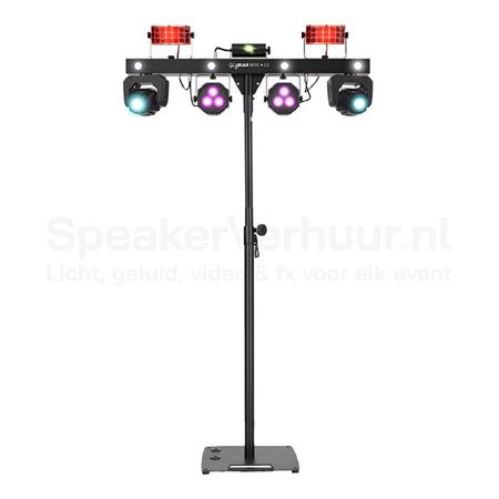 Disco lampen set op statief Pro huren | SpeakerVerhuur.nl Disco lampen set op statief Pro huren met krachtige LED-effecten voor feesten, bruiloften, bedrijfsfeesten, DJ-shows, evenementen en professionele lichtshows.