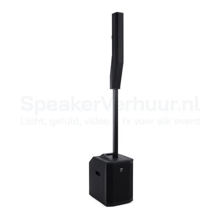 EV Evolve 50 huren voor presentaties, feesten, bruiloften en evenementen. Krachtige actieve kolomspeaker met helder geluid, diepe bas en eenvoudige installatie.