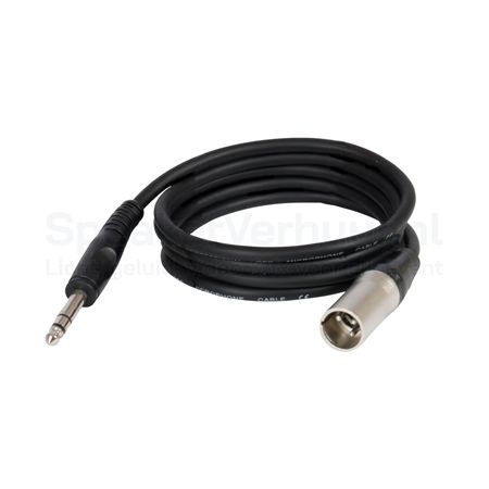 Jack naar XLR Male 5 Meter Huren | Professionele Audiokabel | SpeakerVerhuur.nl Jack naar XLR Male kabel van 5 meter huren voor professionele audio, DJ-sets, live optredens en evenementen