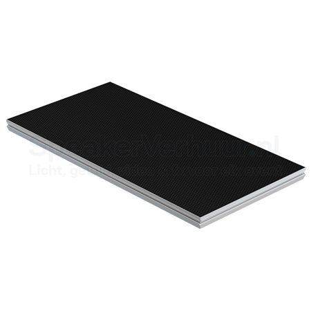 Podiumdeel 2x1 meter huren | SpeakerVerhuur.nl Podiumdeel van 2x1 meter huren voor het bouwen van een professioneel podium tijdens evenementen, presentaties, optredens, modeshows, congressen en festivals.