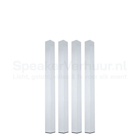 Podiumpoten 80 cm (Set van 4 Stuks) Huren | Professionele Podiumonderdelen | SpeakerVerhuur.nl Podiumpoten van 80 cm set van 4 stuks huren voor podiumdelen, evenementen, presentaties en optredens