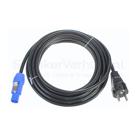 PowerCON Voedingskabel 3×1,5 mm² 5 Meter Huren | Professionele Stroomkabel | SpeakerVerhuur.nl PowerCON voedingskabel 3×1,5 mm² van 5 meter huren voor professionele licht-, audio- en evenementeninstallaties