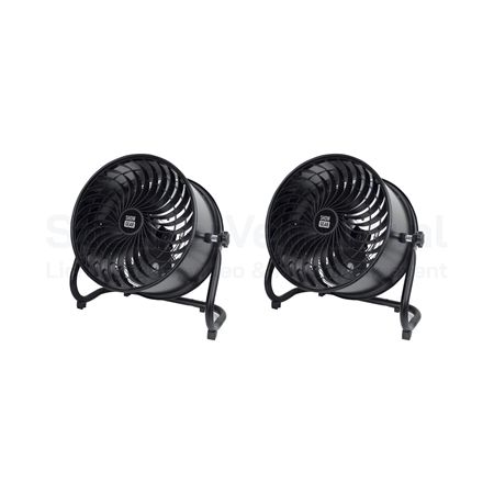 Showgear SF-125 stage fan ventilator set van 2 stuks huren voor podia, evenementen, filmproducties, theater en speciale effecten