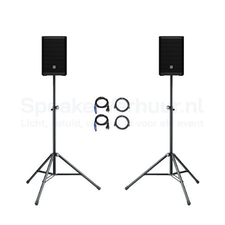 Speakerset 25 Personen Huren | 2x EV ZLX-8 G2 | SpeakerVerhuur.nl Speakerset voor 25 personen met 2x EV ZLX-8 G2 huren voor presentaties, borrels en kleine evenementen