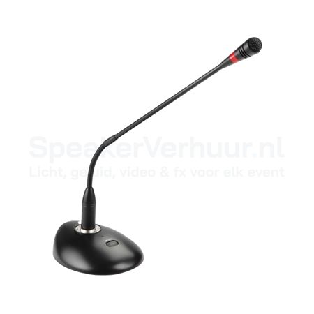 Zwanenhals Vergadermicrofoon Huren | Professionele Conferentiemicrofoon | SpeakerVerhuur.nl Zwanenhals vergadermicrofoon huren voor vergaderingen, conferenties, presentaties en zakelijke evenementen